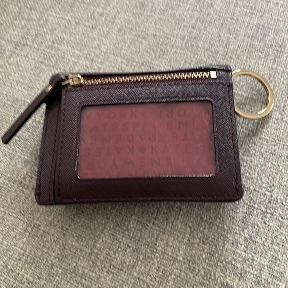 Kate Spade Mini Bifold Wallet Keychain - Picture 2 of 6
